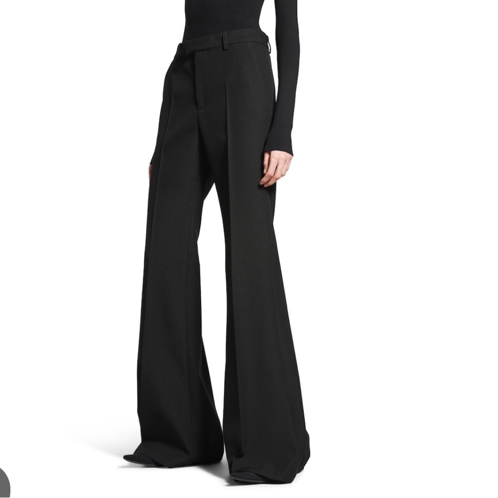 Balenciaga High waisted wool flared trouser IT40 - Picture 1 of 7